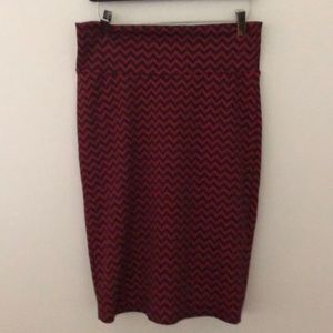 LuLaRoe Cassie pencil skirt size small